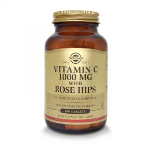 Vitamina C 1000 mg con Rose Hips