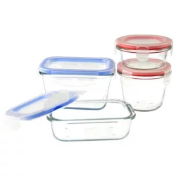 4 Recipientes Refractarios Expressions150 240 280 450Ml