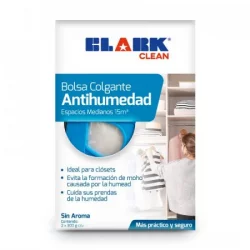 Absorbente Humedad Clark Humedad Closet 2 X 300 Gr