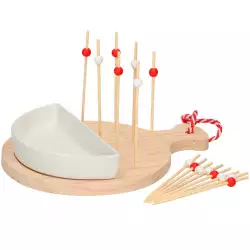 Accesorio Queso Alpina 39X27X25cm Plateado