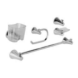 Accesorios Bano Gricol Contempra 5 Pz Bl-2510-11