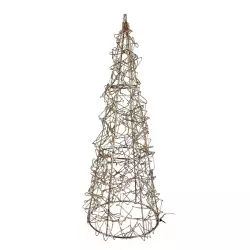 Adorno Nav Arbol Deco C/Luz 14X14X40Cm Santini 200-2100628