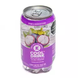 Agua Con Gas Cool Drink Mangostino 340 ml
