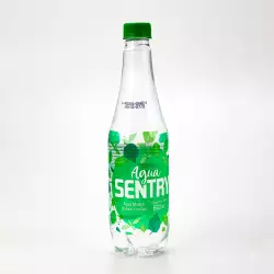 Agua con gas sentry x 600ml mineral natural