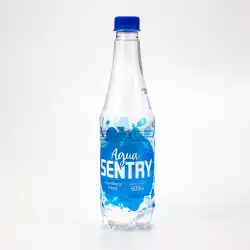 Agua sin gas sentry x 600ml mineral natural