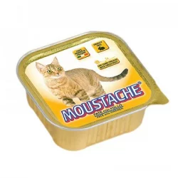 Alimento Humedo Gato Moustache 404170 100 Gr Pollo