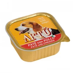 Alimento Humedo Perro Artu 350170 300 Gr Pate Pollo Lata