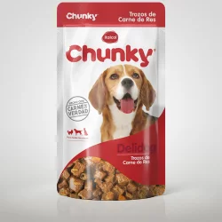 Alimento Humedo Perro Chunky 17Al 100 Gr Carne