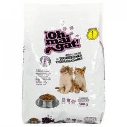 Alimento Para Gato Pequeño Ohmaigat 0.5 Kilos