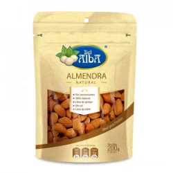 Almendra Del Alba X 200 Gr Crudos Natural 7939