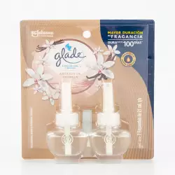 Ambientador Glade Aceites Naturales Vainilla Repuesto X 2