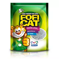 Arena Gato Fofi Cat Manzana Verde 5kg