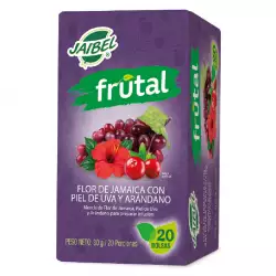 Aromática Jaibel Frutal Puva Aranda X 20 Bolsas