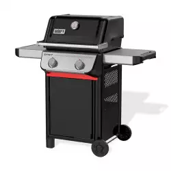 Asador A Gas Weber Spirit E210 2 Quemad 122X117X67Cm Negro Acero