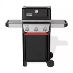 Asador A Gas Weber Spirit E310 3 Quemad 122X117X67Cm Negro Acero