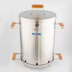 Asador Clark Barril Mediado 60X68X40Cm 90% Acero Inoxidable Brino