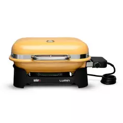 Asador Eléctrico Lumin Compacto Weber Amarillo