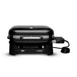 Asador Eléctrico Lumin Compacto Weber Negro