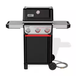 Asador Gas Natural Weber Spirit E325 3 Quemad 122X117X67Cm Negro