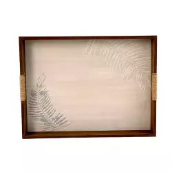 Bandeja Concepts Sweet Mocca 40X5X40Cm Multicolor Mdf 532-0207