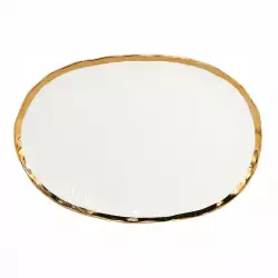 Bandeja Navideña 21.5cm Gold Expressions Christmas