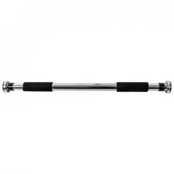 Barra Para Puerta Evolution Fitness Plateado