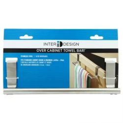 Barra Para Toallas Interdesign Plateado