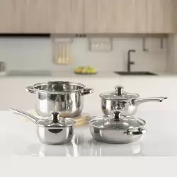 Bateria De Cocina Expressions 7 Ud Acero Inoxidable