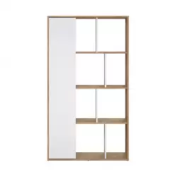 Biblioteca Tvilum Maze 89x30x157cm Roble