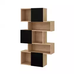 Biblioteca Tvilum Maze 95X31X166Cm Roble