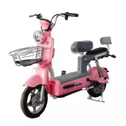 Bicicleta Electrica Clark Beta 2.0 Rosa Plomo