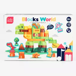 Bloques  dinosaurio 43 piezas