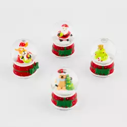 Bola de agua navideña expressions 4x4CM surtido