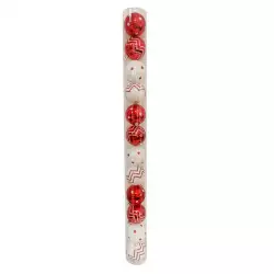 Bolas de Navidad 12 Piezas 7 Cm Expressions Christmas