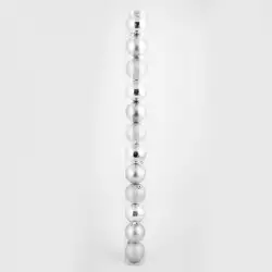 Bolas Nav X12Pzs 7 Cm Expressions Christmas Plata