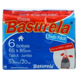 Bolsa Basurela Cordon Negro