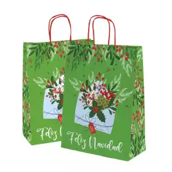 Bolsa de RegaloNavideña Mediana Surtida