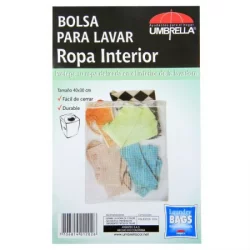 Bolsa Lavadora 40 X 30 Umbrella Blanco