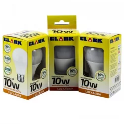 Bombillo Clark E27 Luz Calida 3 Ud 10 W 1208