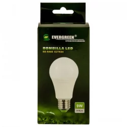 Bombillo De Luz Led Evergreen Ee-9-Blanco