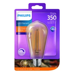Bombillo Philips 95046 Led E27 5.5W Pera Lm Vintage