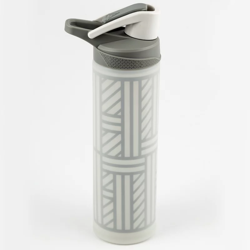 Botella Elemental Kitchen 68781002 600Ml Gris En Vidrio