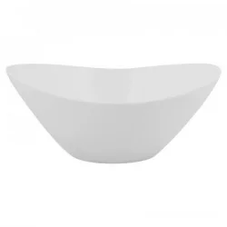 Bowl Tazon Expressions 25Cm Blanco Ovala