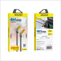 Cable 4En1 Awei Carga Rapida 27 W Cl-226
