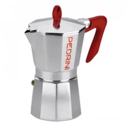 Cafetera Abrillantada 6 Tazas Pedrini