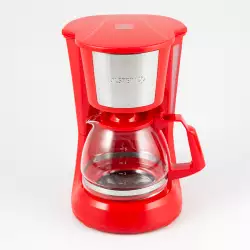 Cafetera Holstein Rojo 5 Tz 550 W Plastico Hh-0914701R