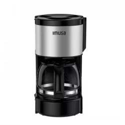 Cafetera Perfecta 6 Tazas Imusa Negra