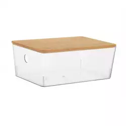 Caja Clear 26X10X10Cm Transparente 3.8 Lt