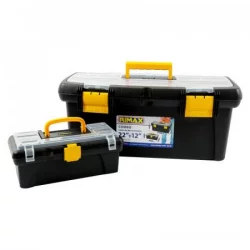 Caja Herramientas Rimax 10649 22Pul + Caja 12 Pulgadas