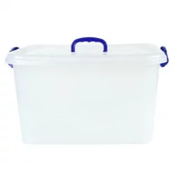 Caja Organizadora 40 Litros Haixin Transparente